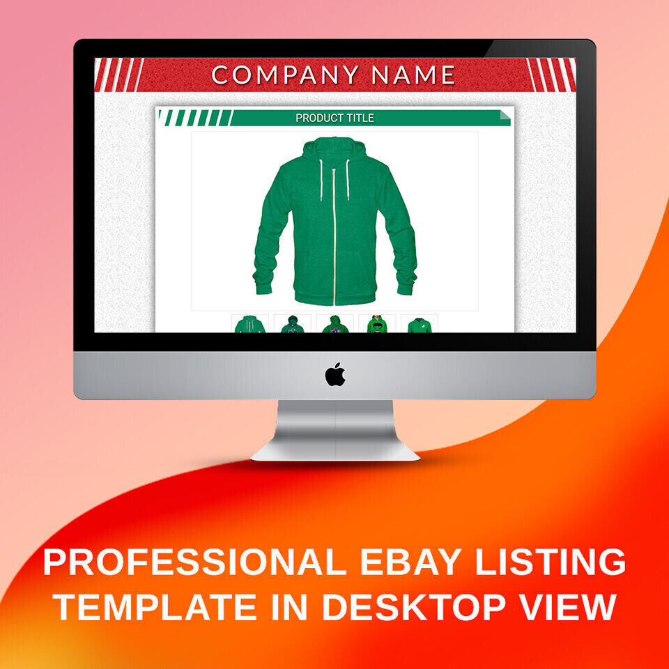 eBay Templates, Auction Mobile Responsive html Templates 2019 Ready for Cloths