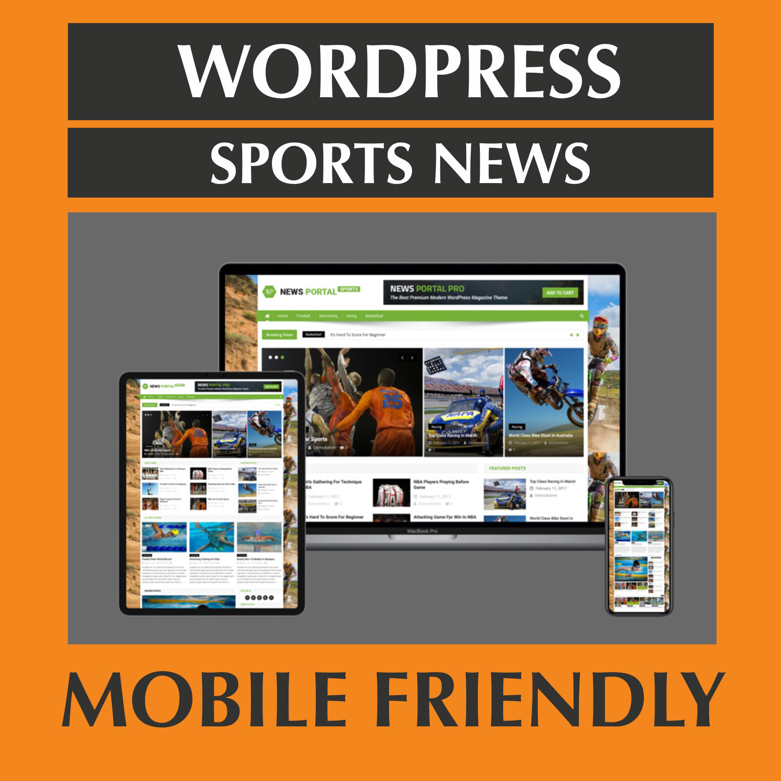 🥇 Established Sports News Website Script – WordPress, Autopilot, Google Adsense