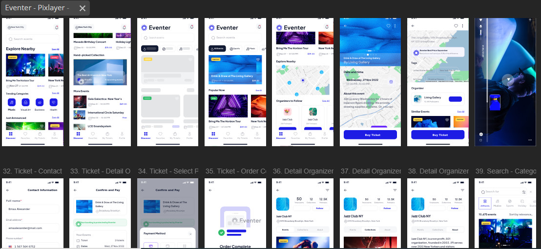Figma UI Web & Mobile Applications Templates Large Bundle Some Coded Bundle # 2
