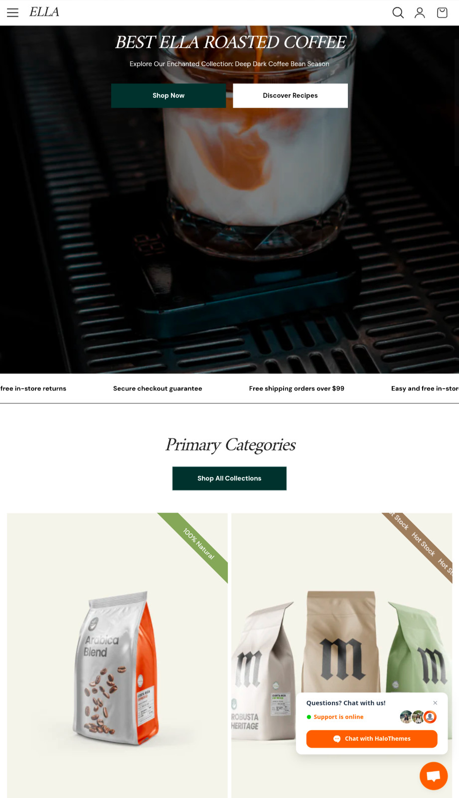 Shopify +10 Premium Themes. Ella, Prestige, Impulse, Showcase and more