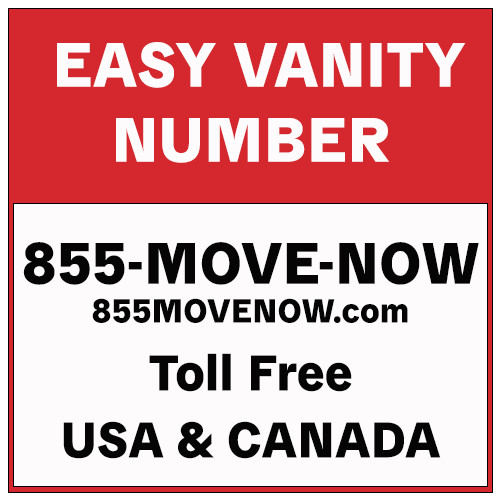 855-MOVE-NOW includes 855MoveNow.com. Great combo for any moving company