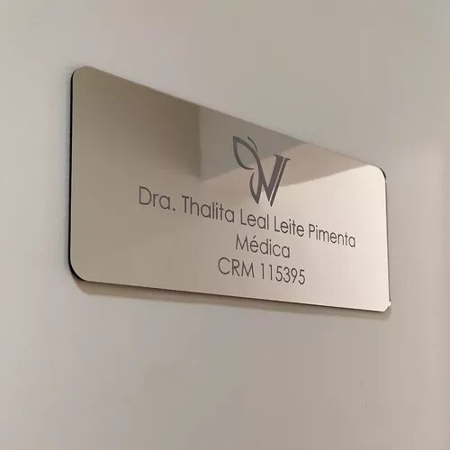 Door plate 11×3”