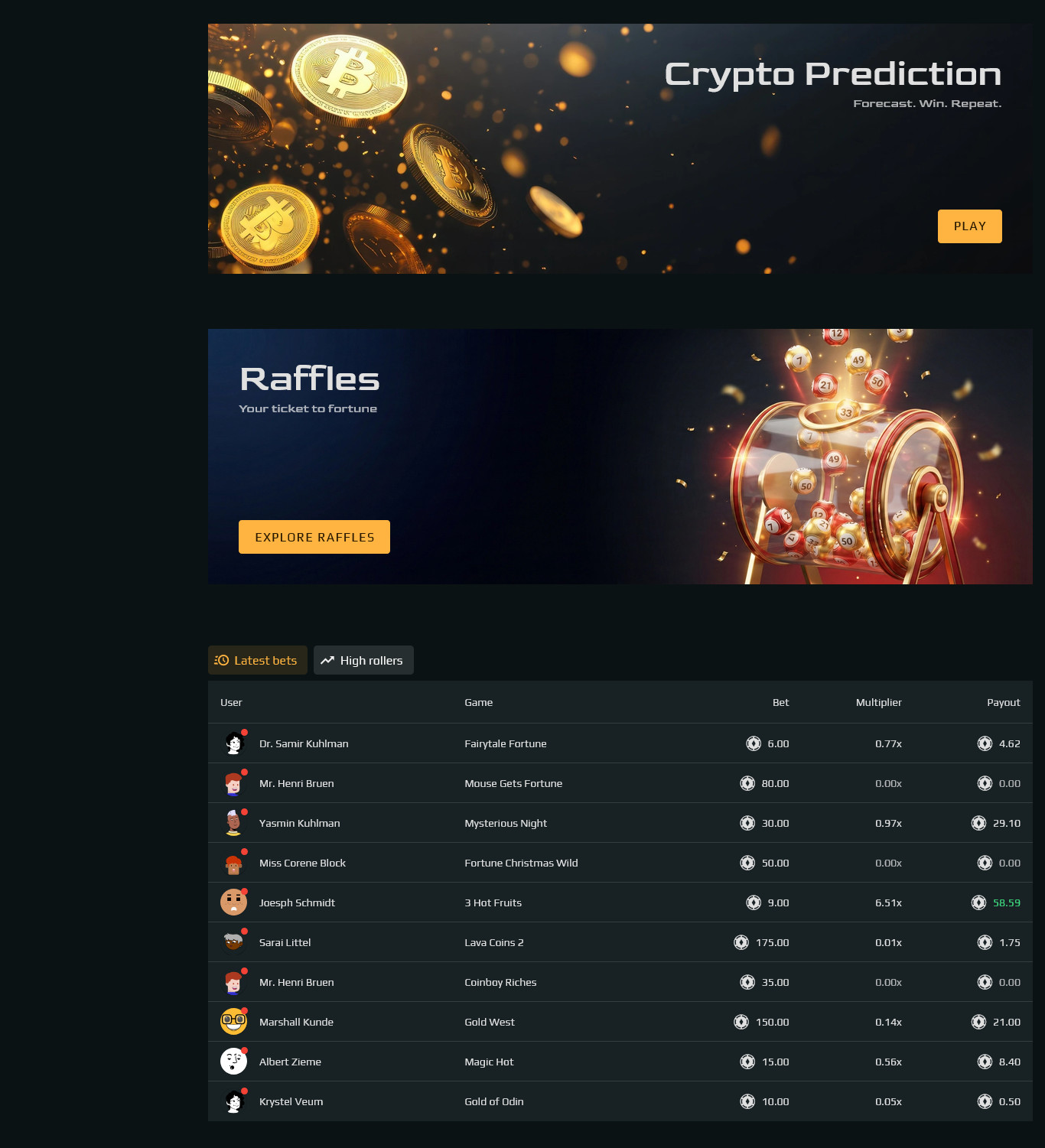 LuckyStake – Online Casino PHP Laravel Platform | iGaming Professional Software