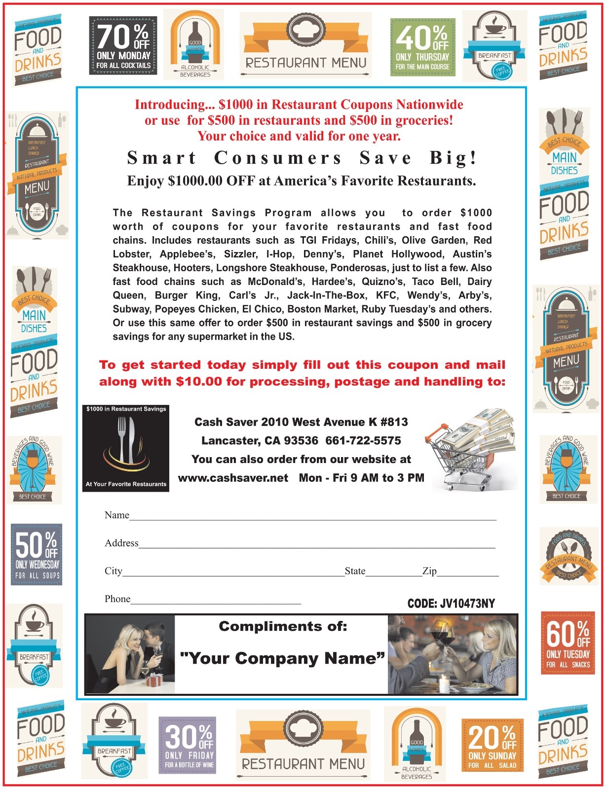 Get UNLIMITED NEW CUSTOMERS giving away 3 Day 2 Night Stay Vacation Certificates
