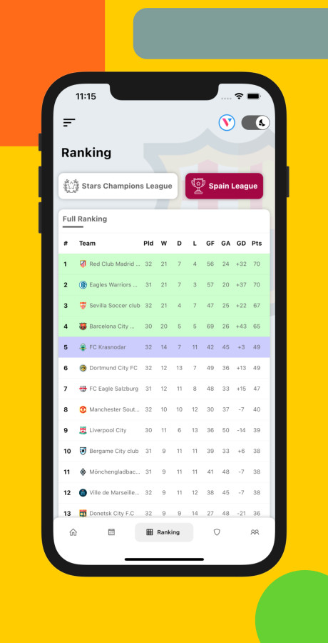 TeamNation – Soccer, Football, Cricket Sports Flutter App | Android + iOS | PHP