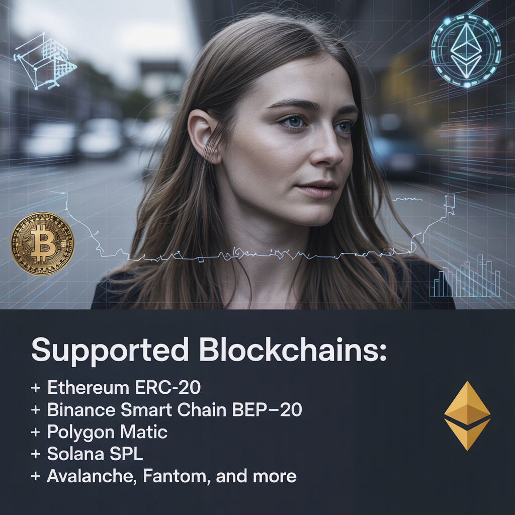 Custom Crypto Token Creation Service | Ethereum BSC Solana Polygon