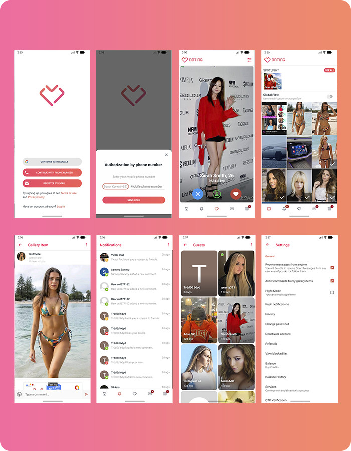 Matchly – Dating App | Android, iOS, Web Platform | Admin Panel PHP MySQL
