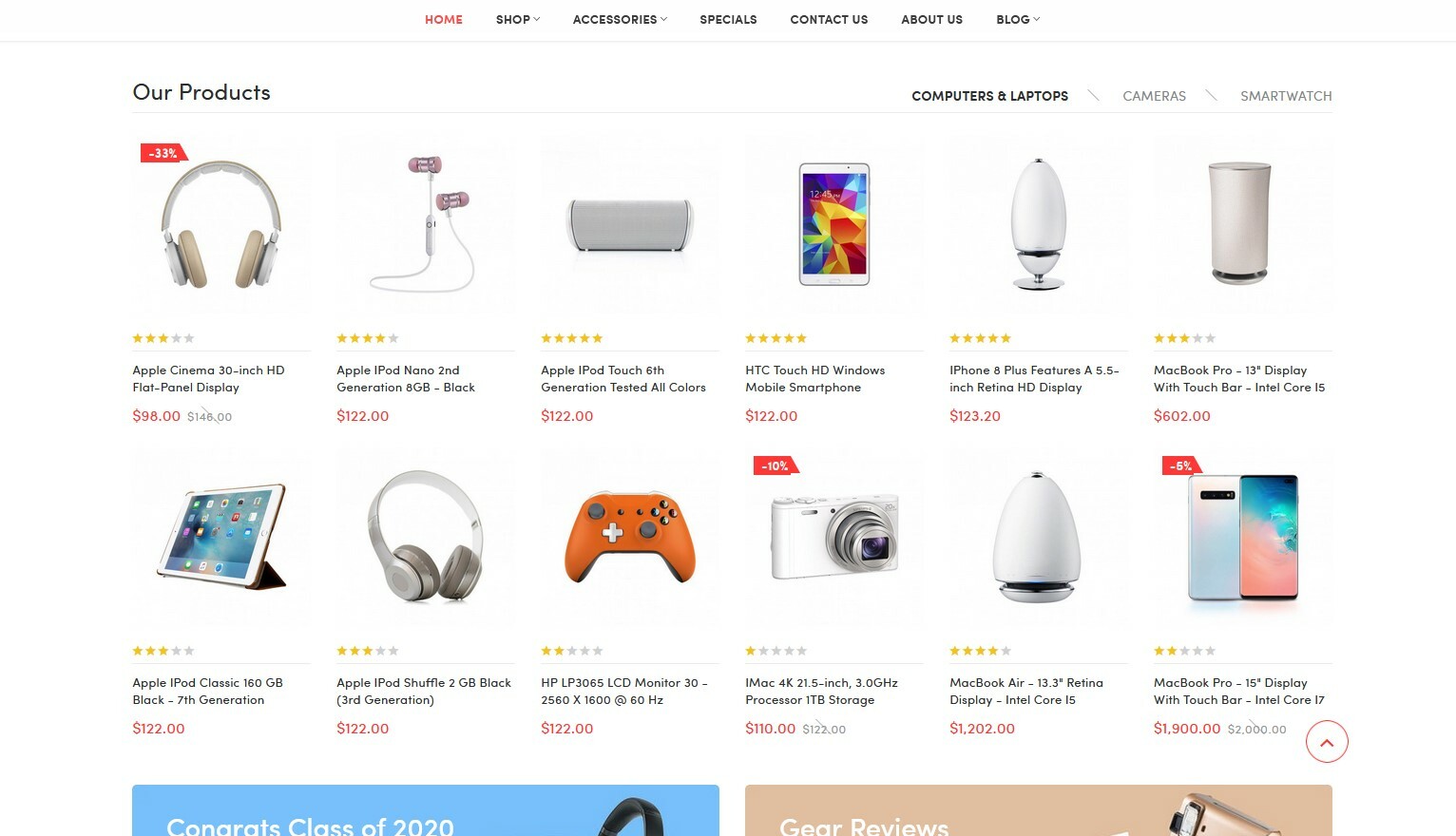 Online Shop/Store Shopping Cart Ecommerce Website + Free Host + SSL+ Install