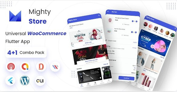 MightyStore Dokan Multi Vendor v12.0 – Flutter E-commerce Full App