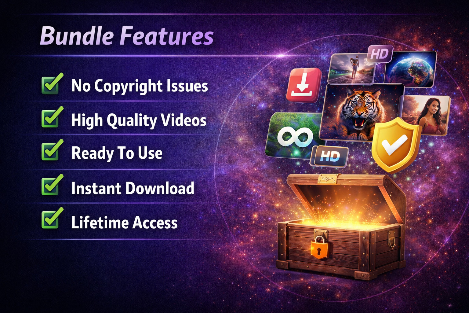 190,000+ Viral Reels Bundle, 20 Categories, Digital download