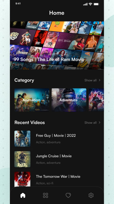 Internet Mobile Website for iOS & Android – Live TV & Radio Hosting Included