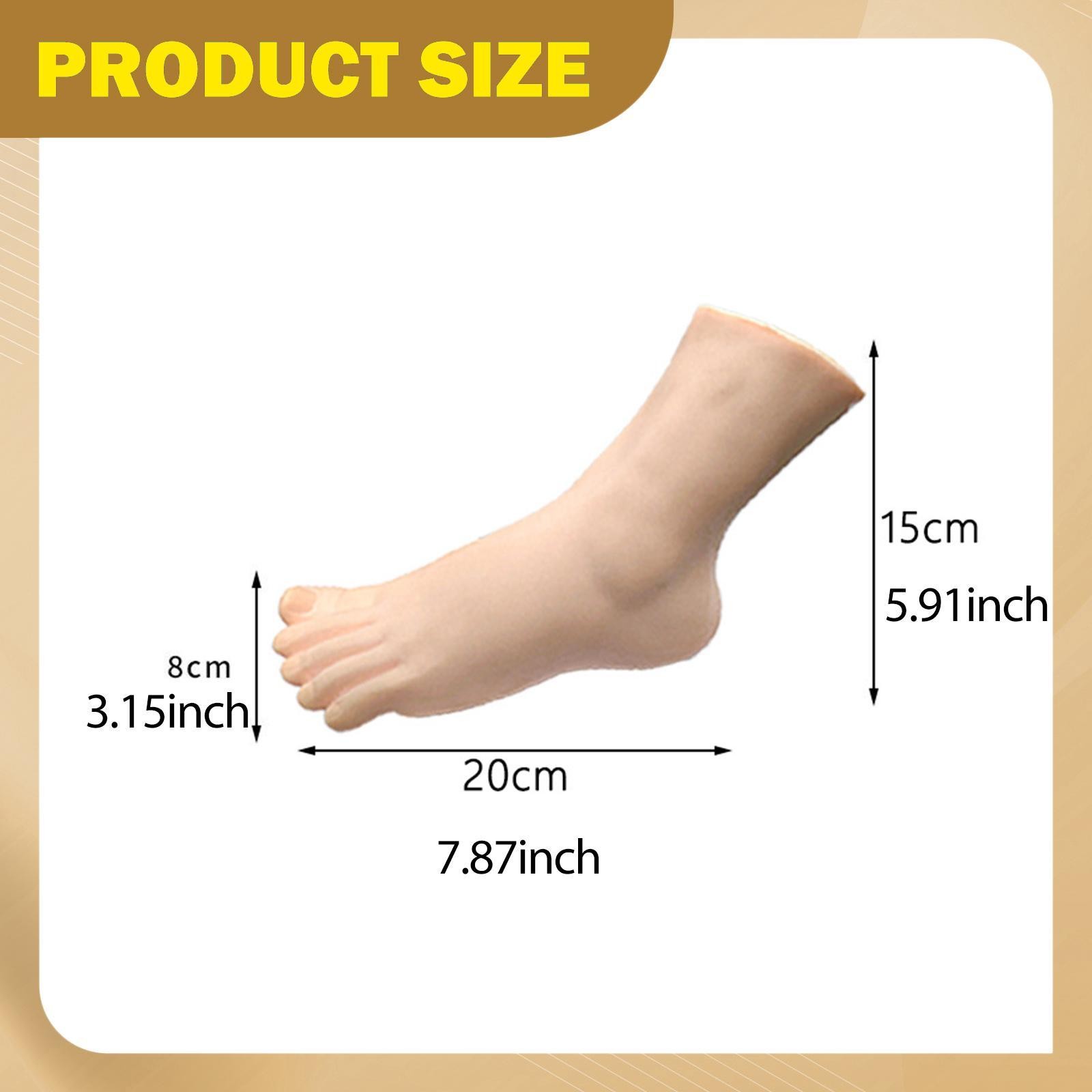 Female Foot Model Fake Foot Mannequin Left Versatile Sock Sandal Display Model