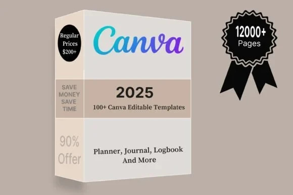 100+ Editable Canva Templates | KDP 2025
