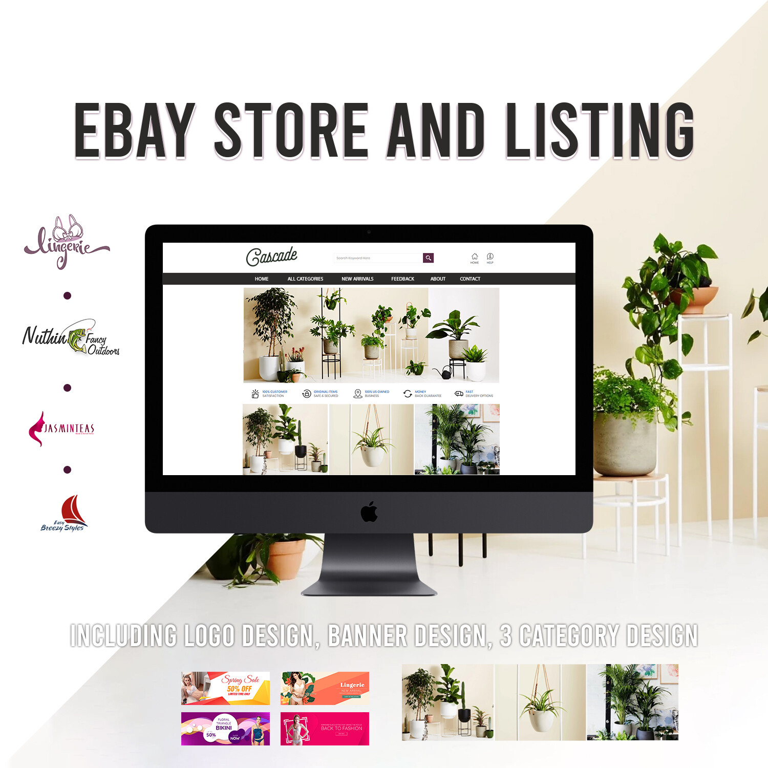 Ebay Listing Auction Shop Store Template Professional Storefront Design Html
