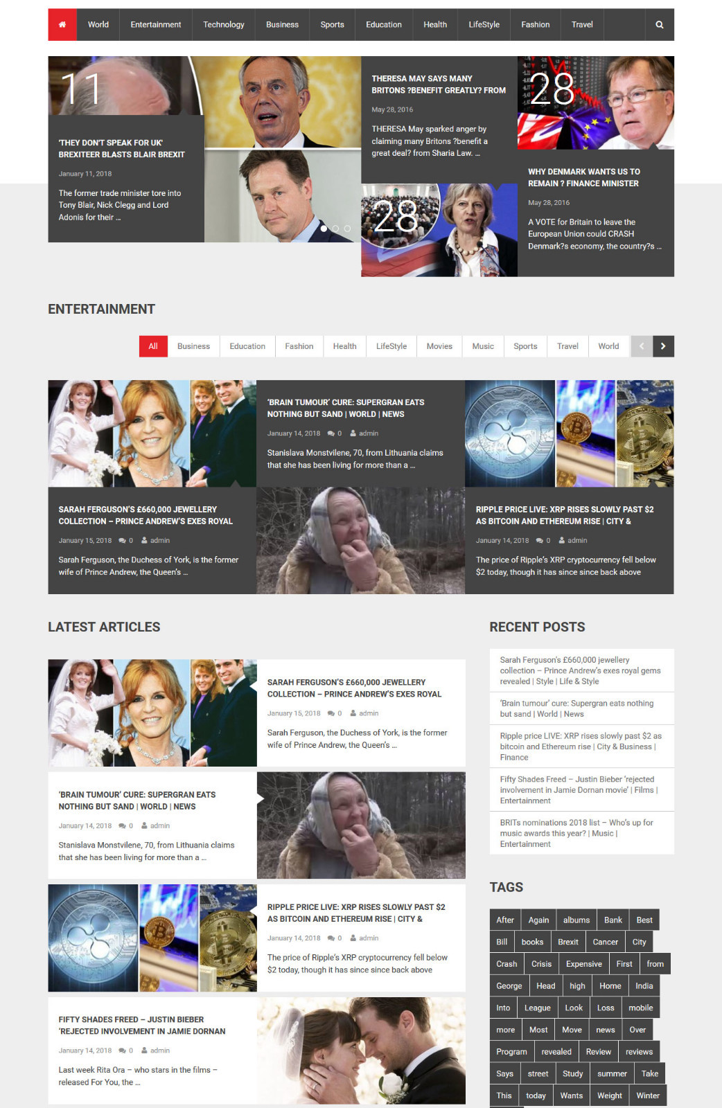 Fully Automated News Website on Autopilot