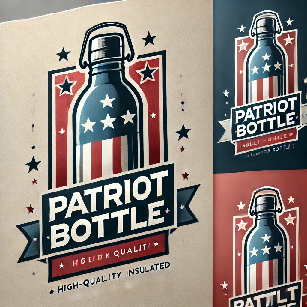 PatriotBottle.com Domain Name Veteran USA Fitness American Lifestyle Beverage