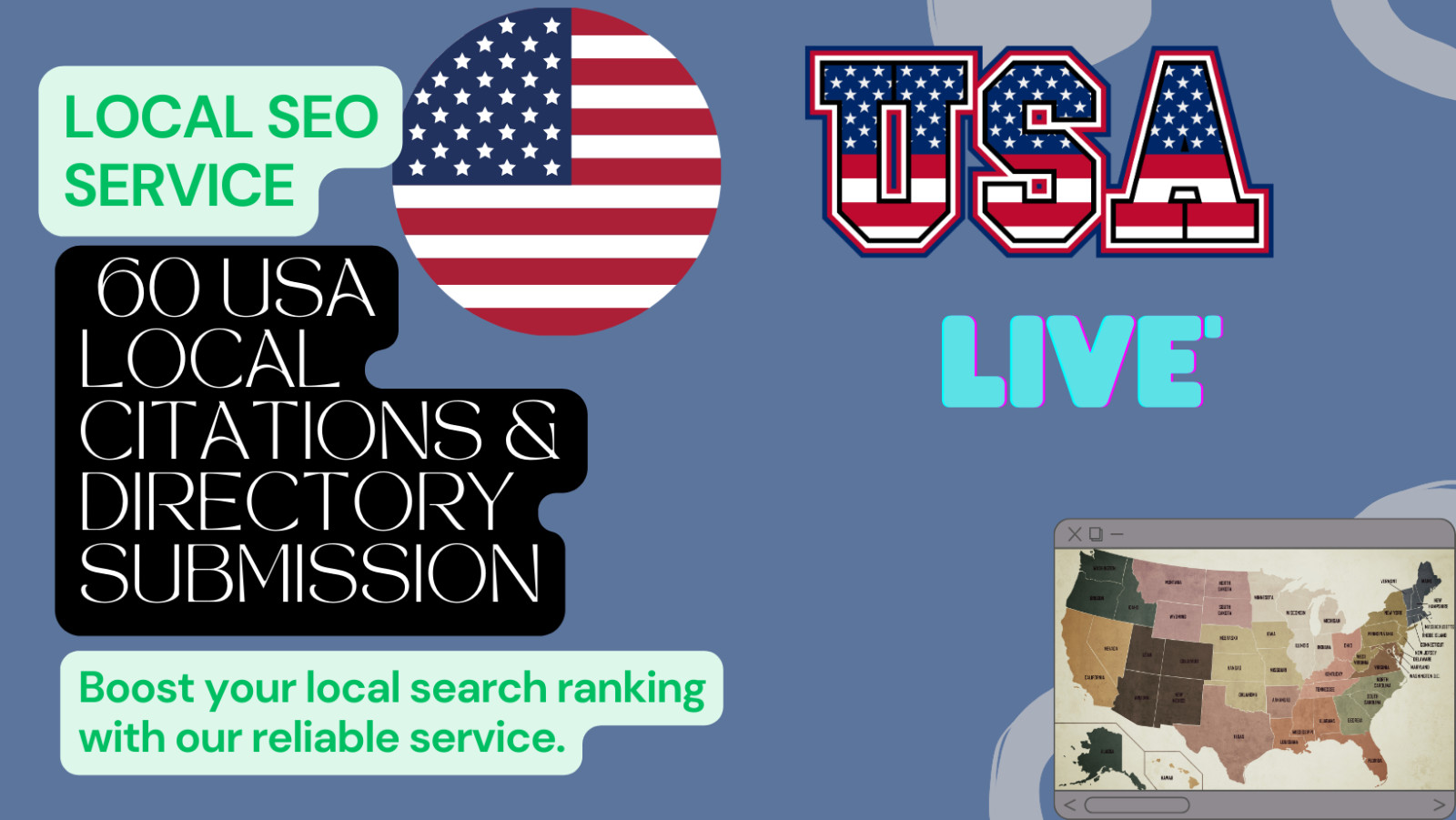 Enhance Your Business’s local SEO optimizing it on 60 local citation directories