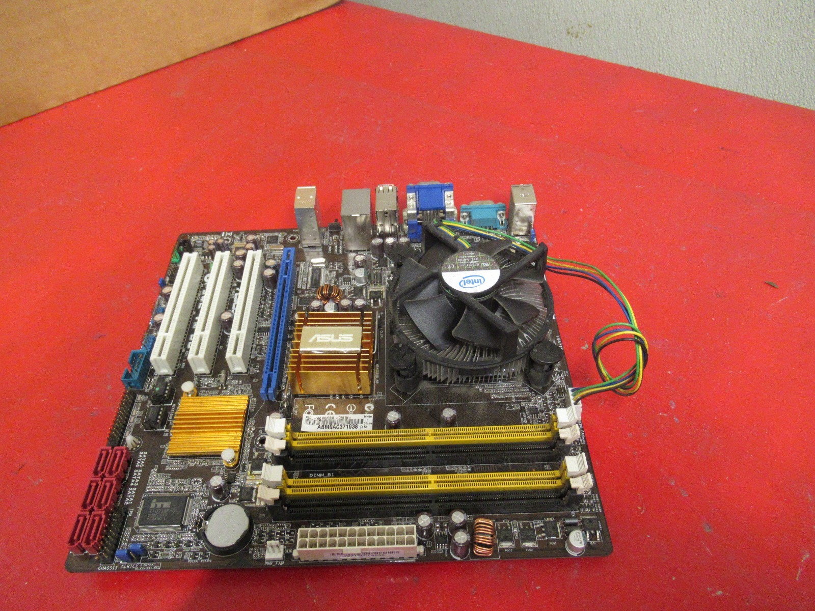 ASUS MOTHERBOARD P5QL-VM DO/CSM P5QL-VM D0/CSM GREEN USED