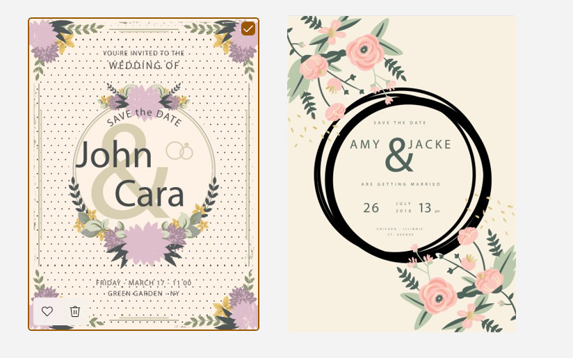 Wedding Invitation Templates 1300 High Quality Vector & jpg Fully Editable