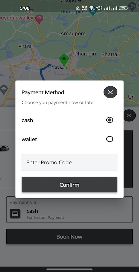 Drovia – Flutter Taxi Booking Solution | Rider + Driver App | Laravel Admin Pnel