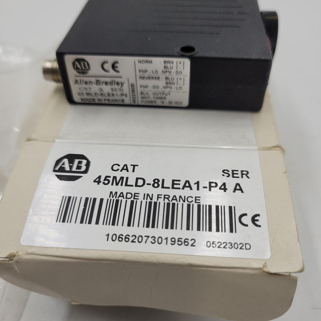Allen Bradley 45MLD-8LEA1-P4 Ser A Photoelectric Proximity Sensor *NEW IN BOX*