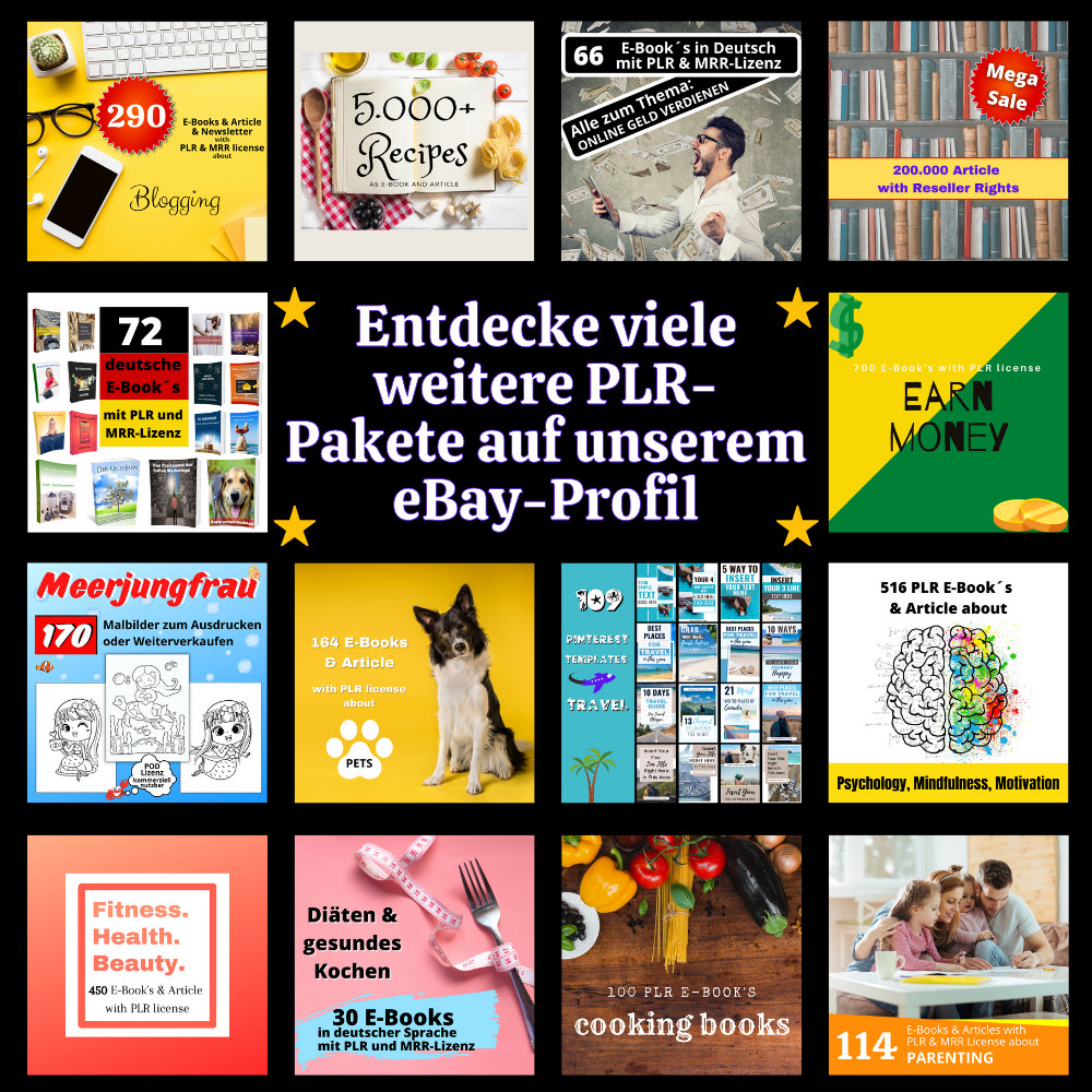 150 Email Marketing E-Books & Articles in English with PLR & MRR
