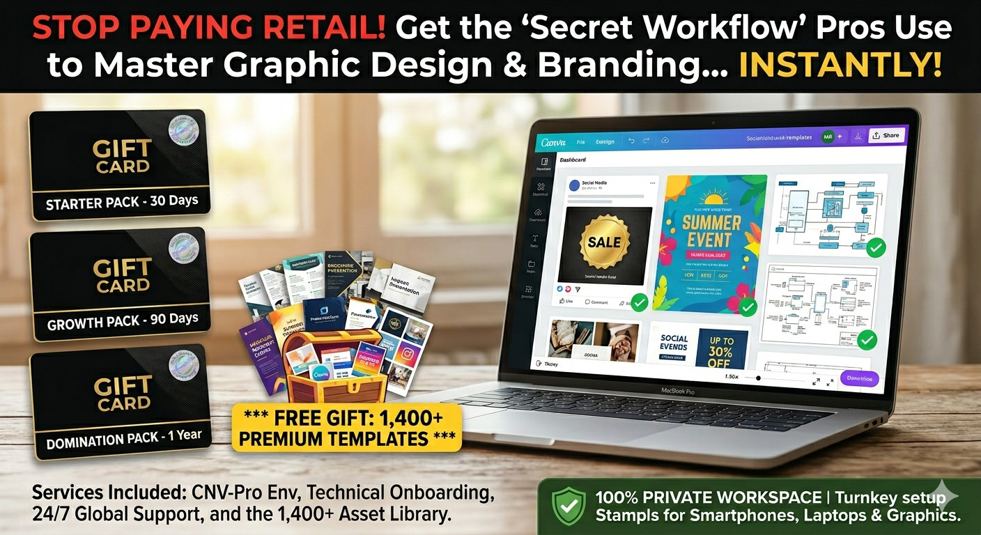 Premium Graphics Editor + 1400 Assets – Full Year Option