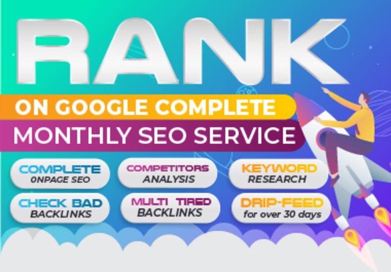 Rank on Google’s First Page with our COMPLETE SEO Service