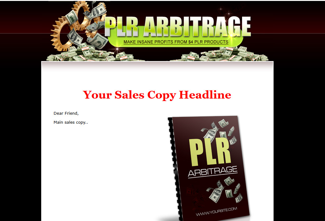 Selling PLR E books, Guides & Courses Plus Splash Pages Make Cash Online Bundle