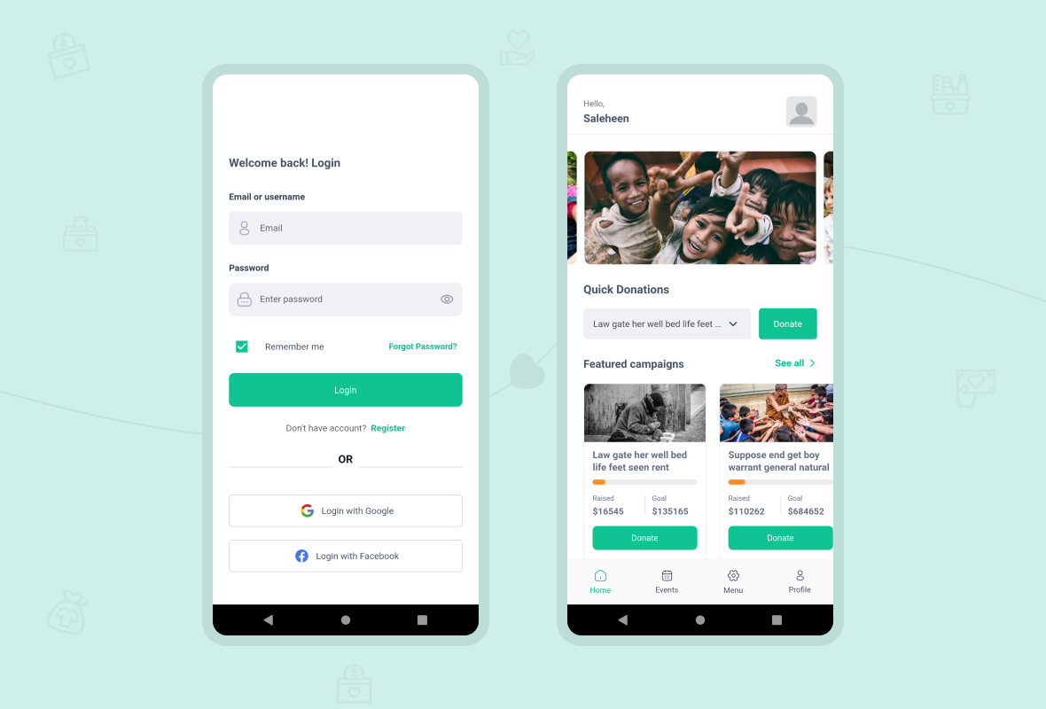 Raisexa Crowdfunding Platform Flutter App | Donation & Fundraising Android & iOS