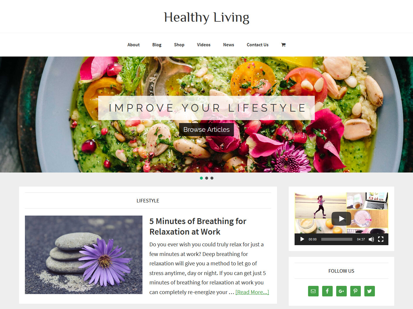 * HEALTHY LIVING * store blog affiliate website business for sale AUTO CONTENT!
