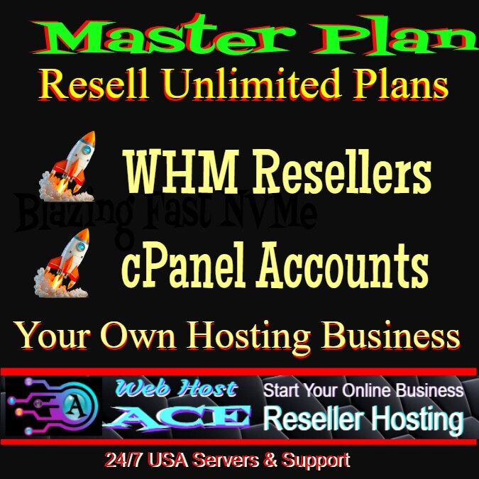 WordPress Hosting Website*Master Reseller Hosting*WHMCS Software*Free SSL+Stuff