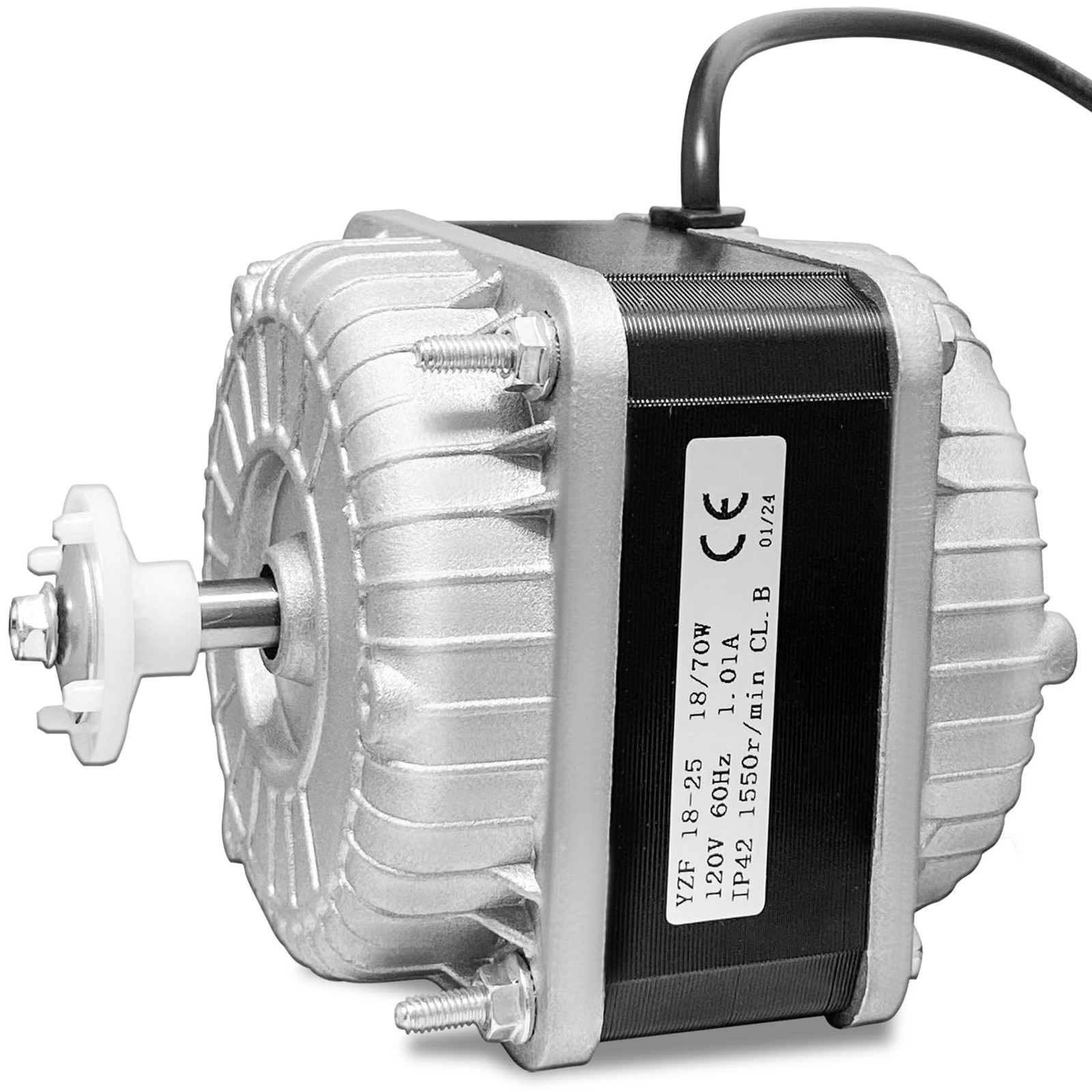 YZF18-25 Fan AC Motor(Copper Wire) 120V 60HZ 18W 1.01A,YZF18-25 Shaded Pole M…