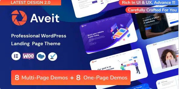 Aveit WP AI Theme : Unleashing the Power of Multipurpose Landing Pages