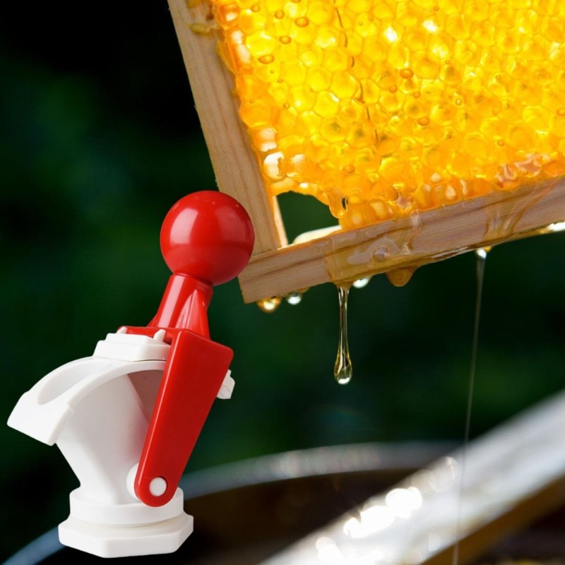 Portable Honeys Release Tap 48mm for Beekeepers Sturdy ABS Plastic Materials