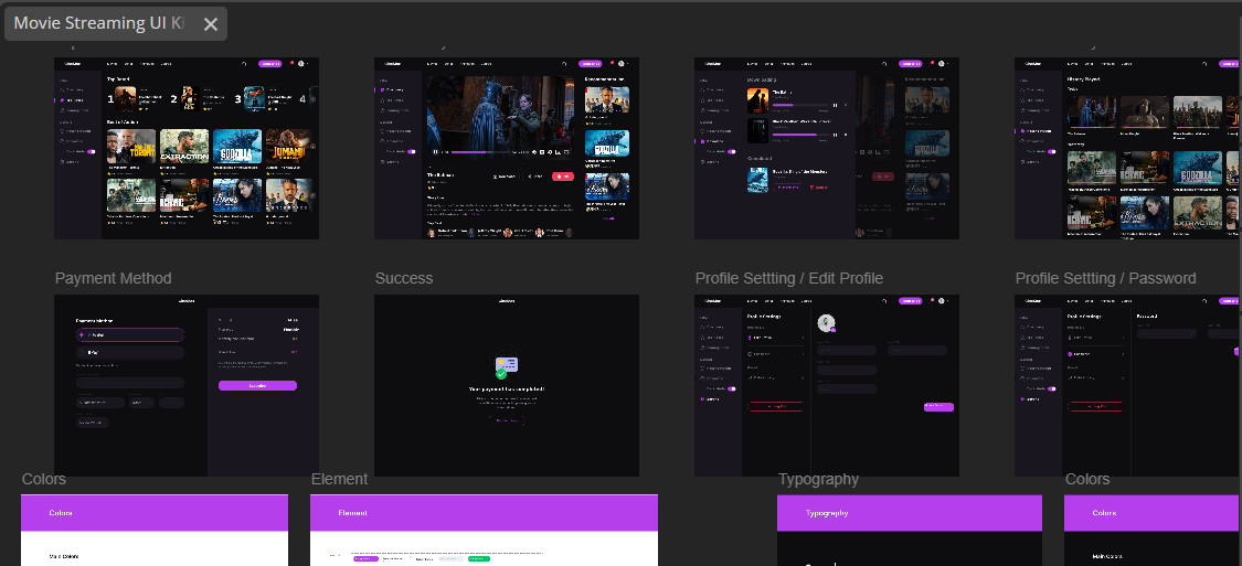 Figma UI Web & Mobile Applications Templates Large Bundle Some Coded Bundle #1
