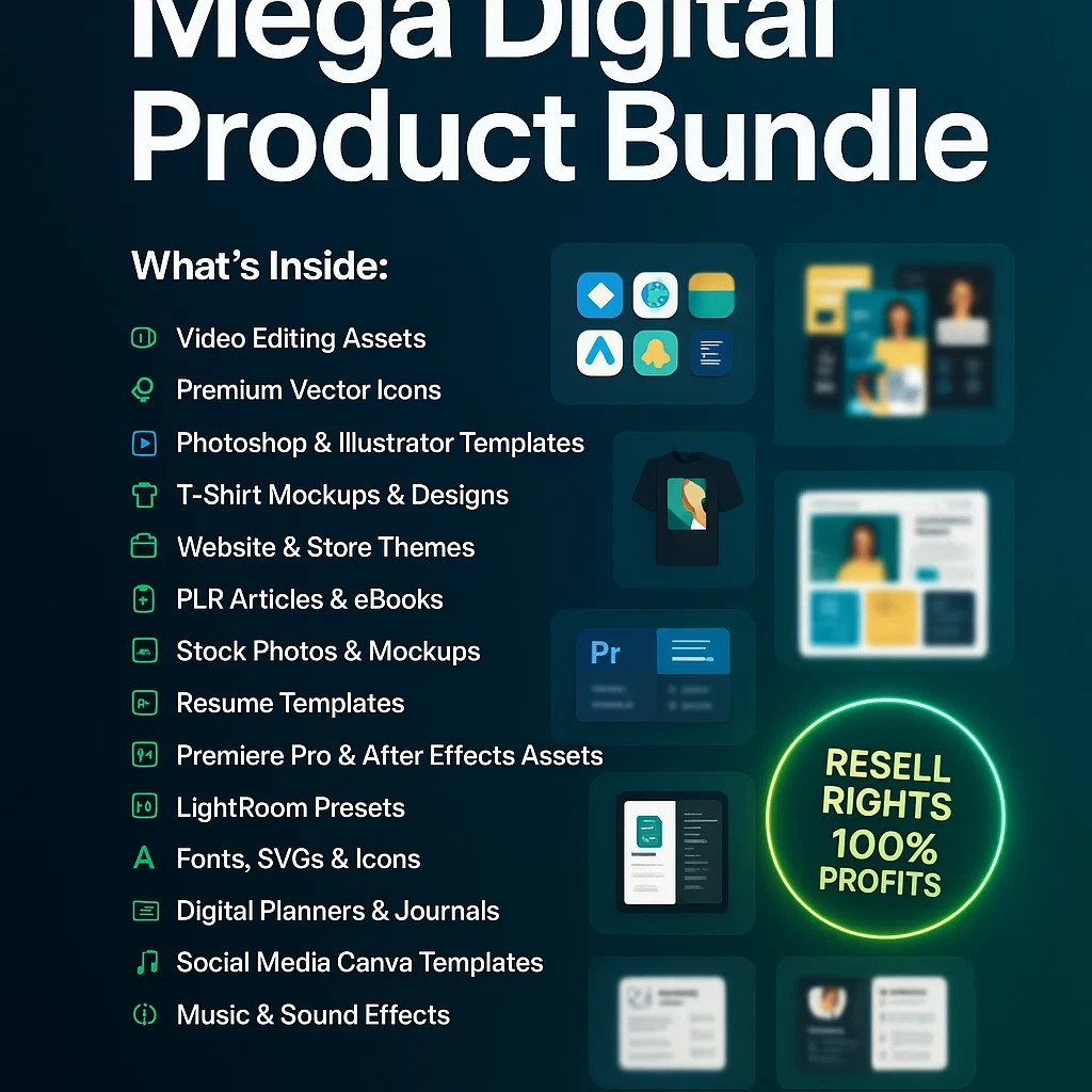Massive 25M Digital Asset Bundle – Everything You Need to Create