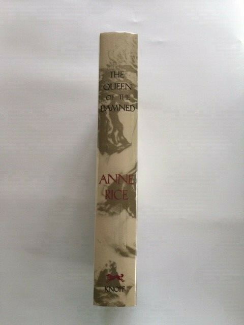 G2U THE QUEEN OF THE DAMNED 1ST ED REVIEW COPY BY ANNE RICE