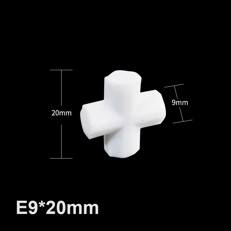 1Pcs Magnetic Stirrer Stir Bar Magneton Stirring Rod PTFE Recovery Rod White