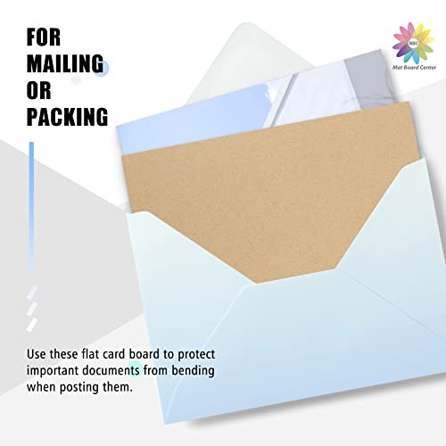 50 Corrugated Cardboard Sheets 8×10 Inches Flat Packing Shipping Mailer Inserts