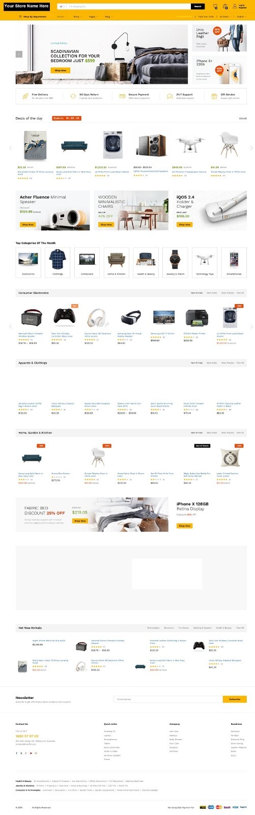 Store, Multi-Vendor Store, or eCommerce Website For Sale