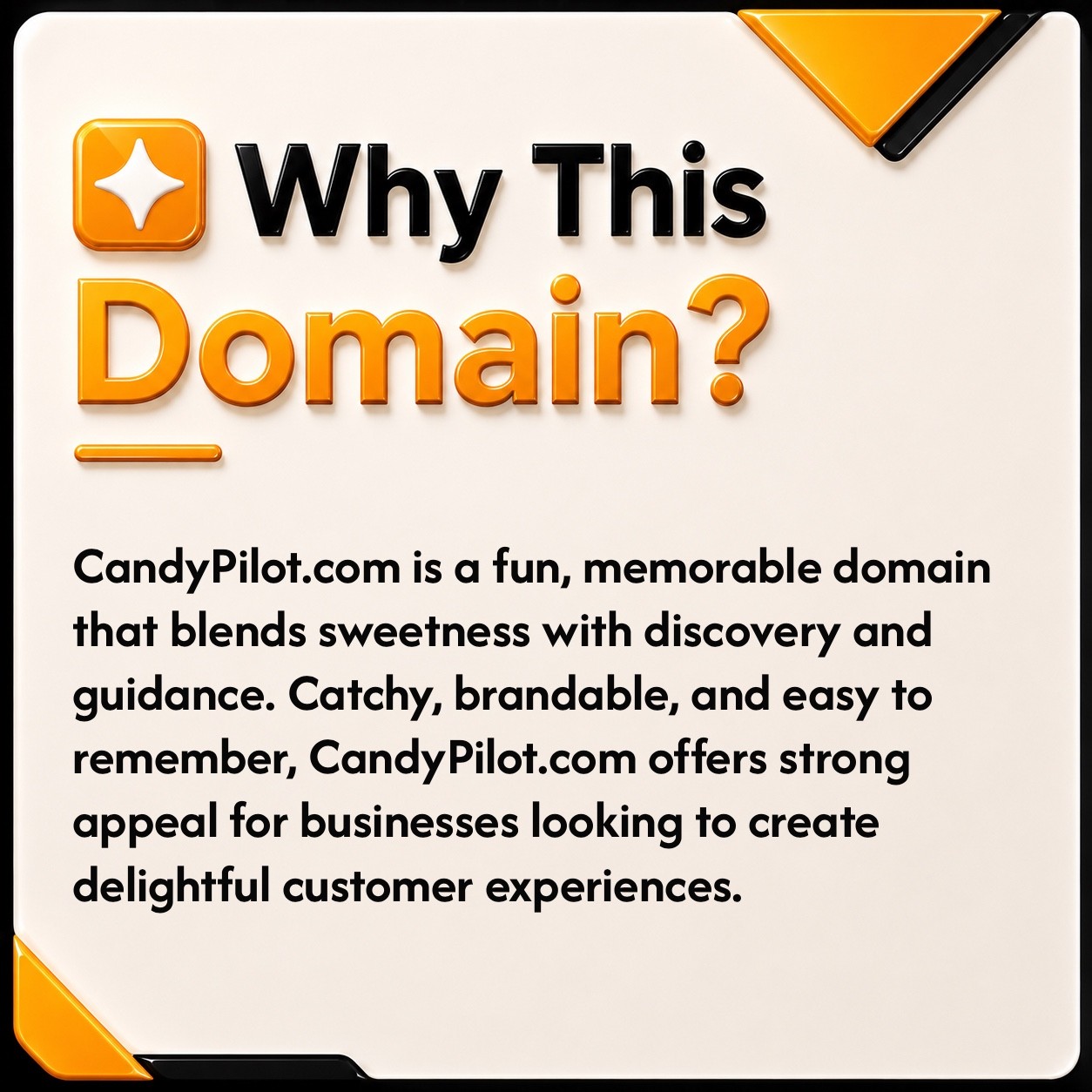CandyPilot .com Brandable Business Domain Name For Sale. CANDY. CONFECTIONARY.