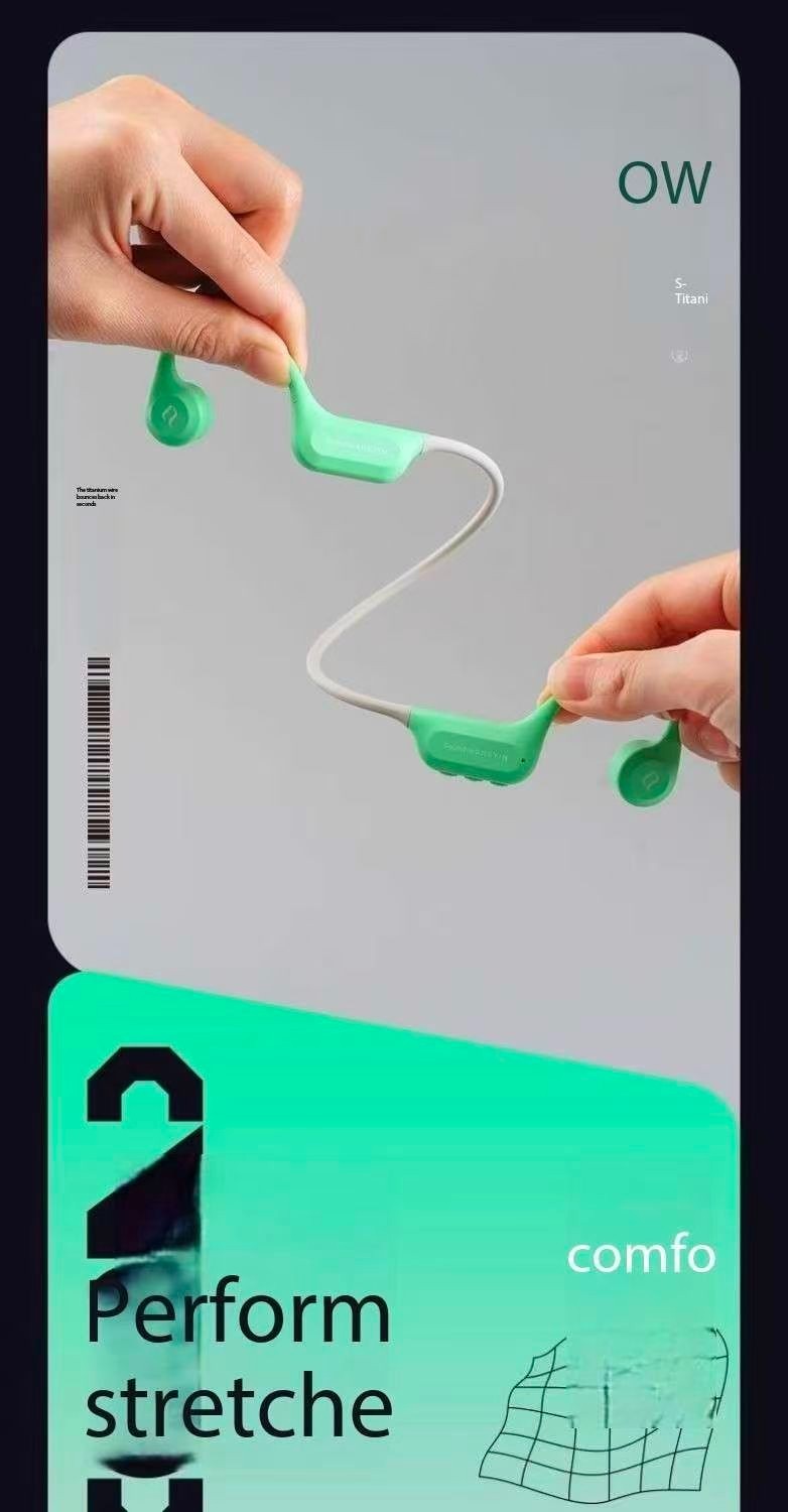 SHEYIN X7Air Bone Conduction Bluetooth Headphones with Ultra Long Battery Life