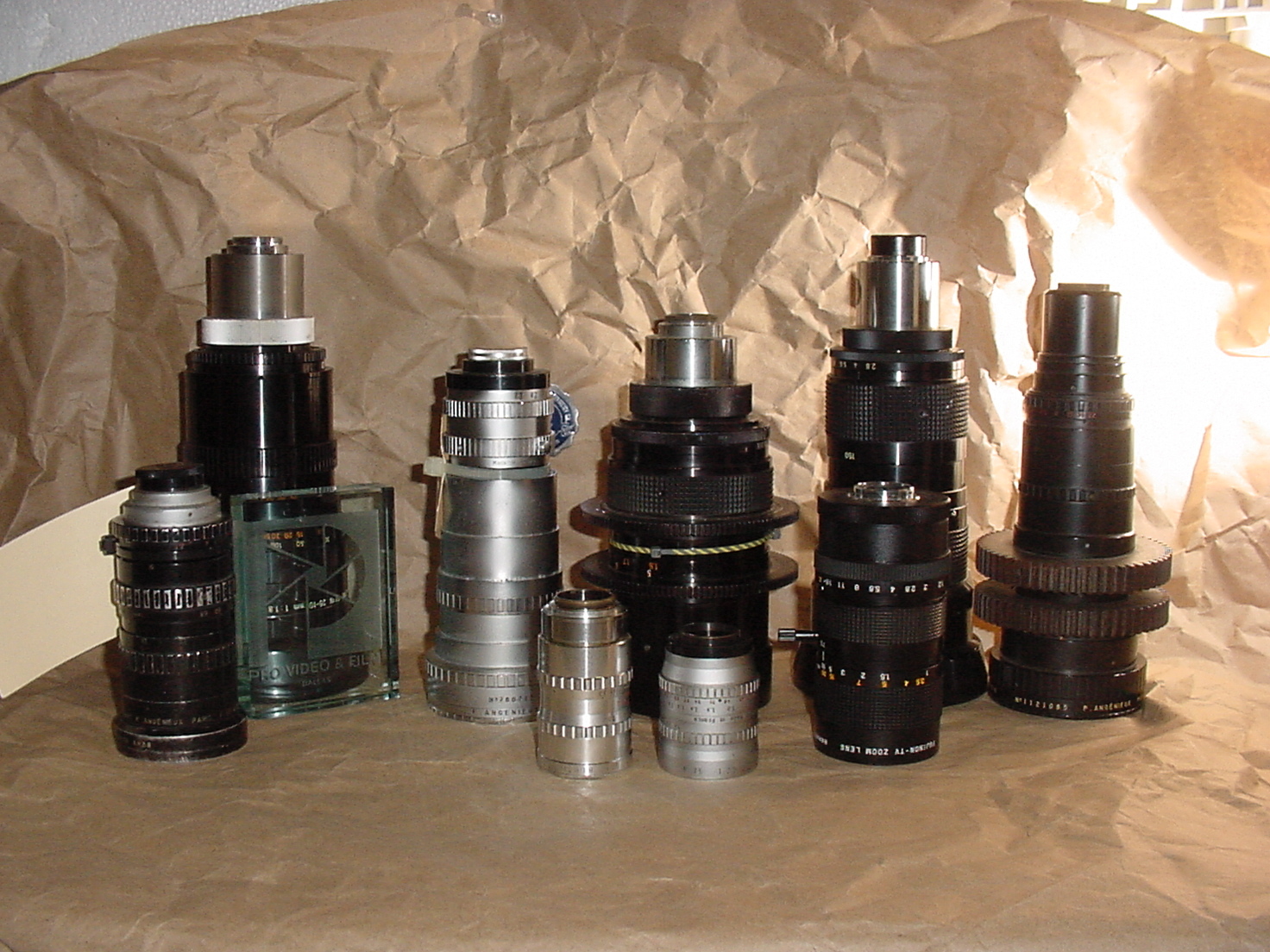 Lens lot CINE C MOUNT for Bolex Digi Black Magic, ADAPT2 MFT, NEX, N1 MAKE OFFER