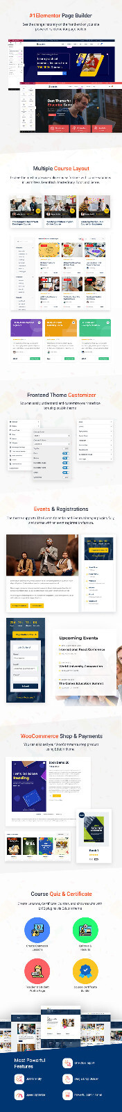 Edubin 9.4.3 – Education WordPress Theme Websites GPL LearnPress LMS, Tutor LMS