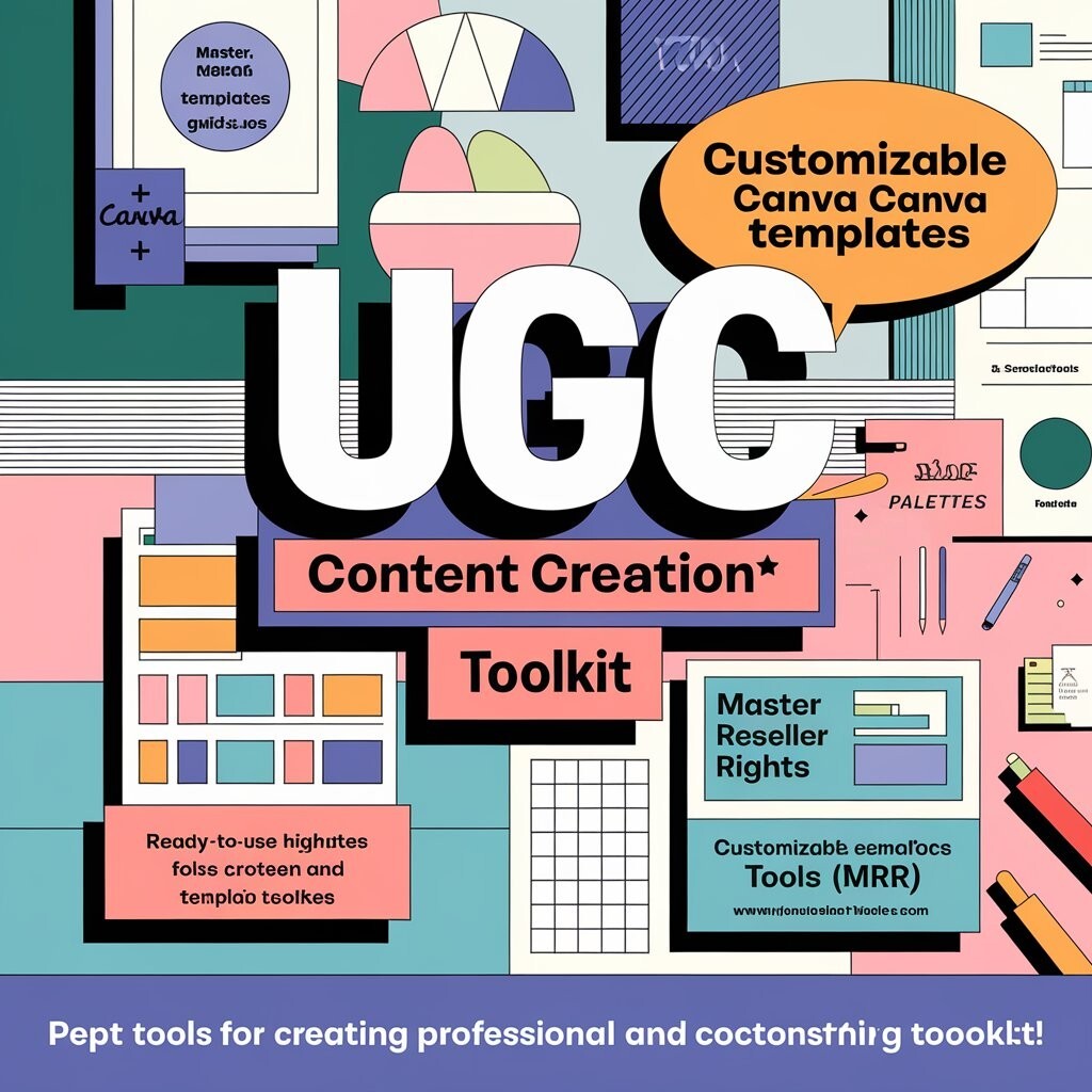 Professional UGC Content Creation Toolkit – Customizable Templates and Resale