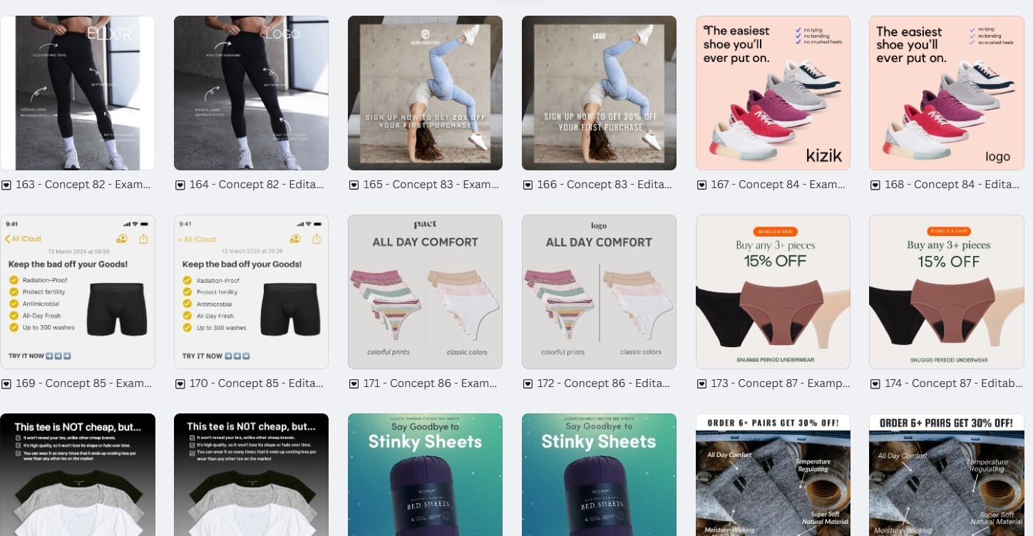 150 Professional Canva Fashion Ad Templates | Ready-to-Use Digital Designs