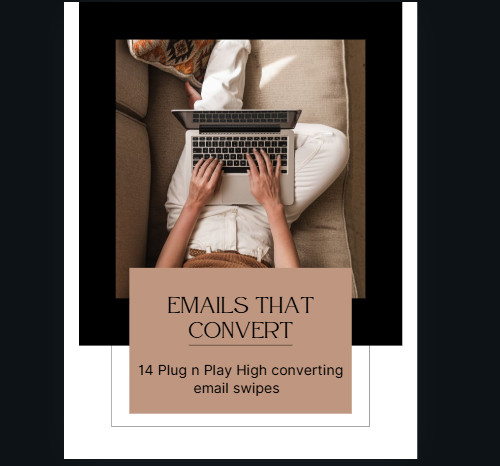 14 Plug & Play High Converting Email Swipes Templates w MRR Rights