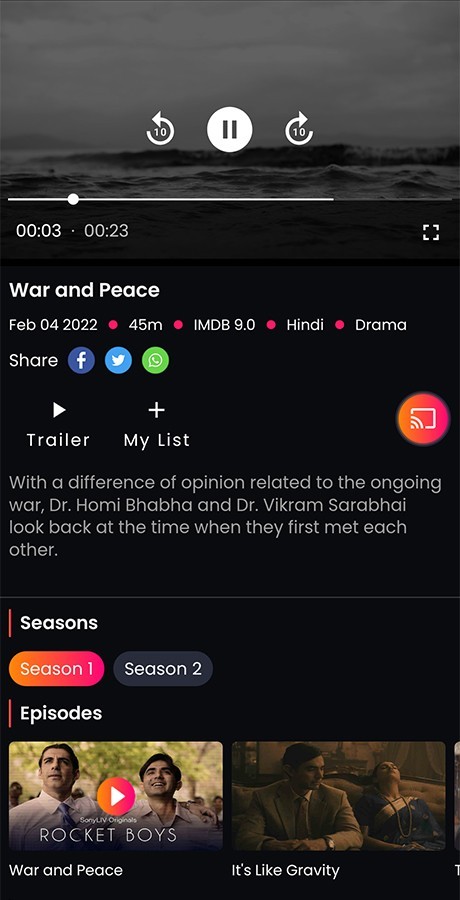 StreamPlay Android App | Streaming + OTT Platform | Movies, TV Shows, Live TV