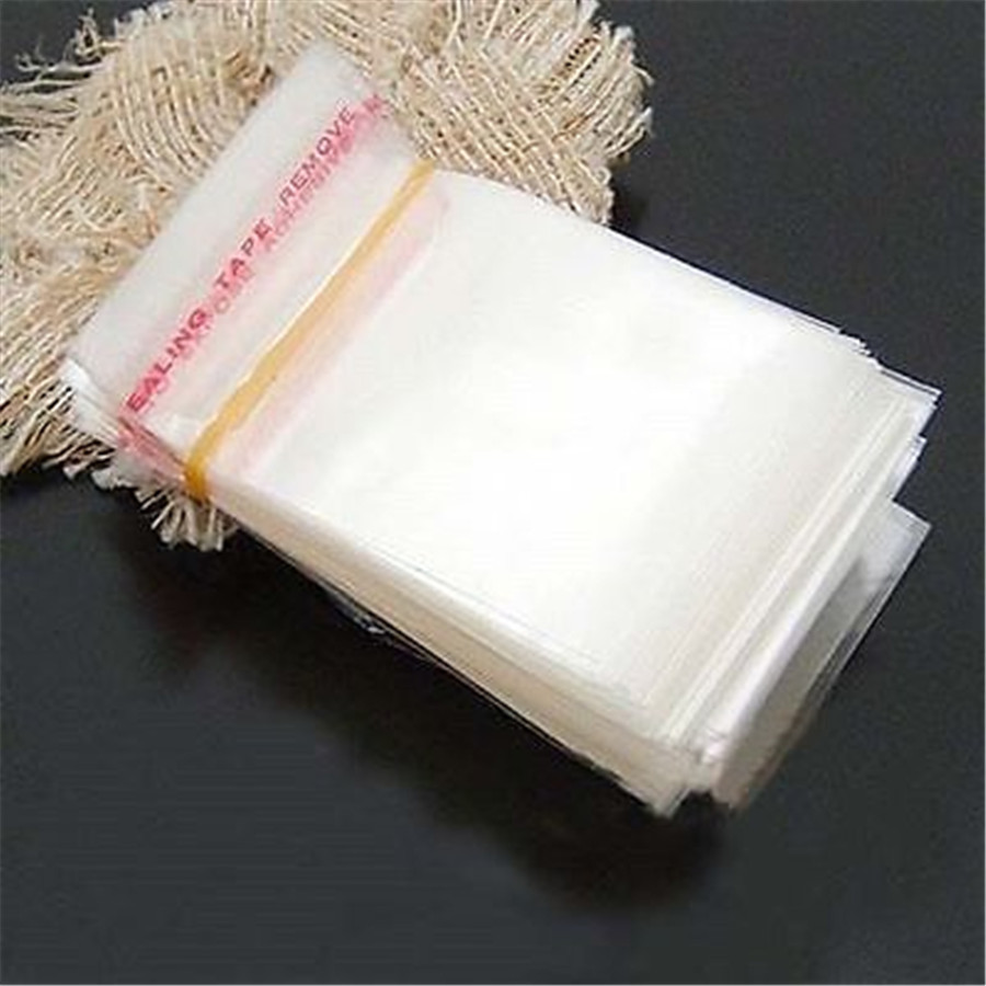 500PCS Wholesale Lots Self Adhesive Seal Plastic Bags 5x7cm #M1579 QL